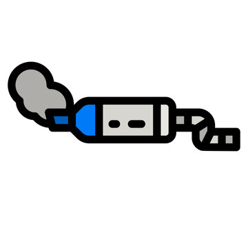 recommend clip art: muffler line icon