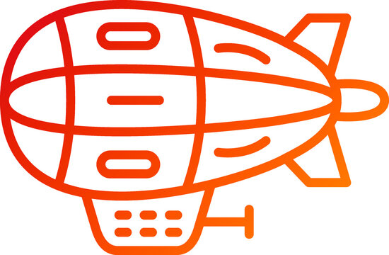 recommend clip art: Zeppelin Icon Style
