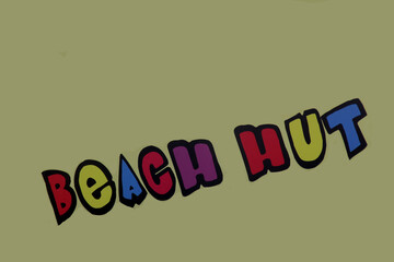 Beach Hut Scene