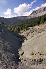 tzoumerka mountains in spring season in arta perfecture greece