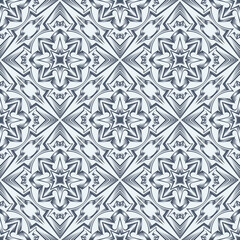 Ceramic tile seamless pattern. Wall or floor texture. Absrtract decorative porcelain pottery.
