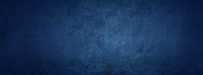 Obraz na płótnie Canvas dark blue texture cement wall background