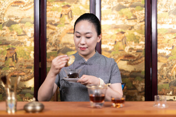 chinese matcha tea ceremony