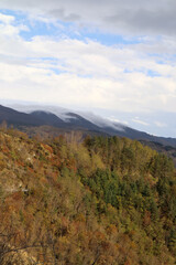 autumn in the mountains
