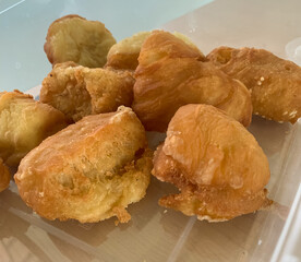 Fried bread, Indonesian snacks, which are usually sold in the morning on the side of the road