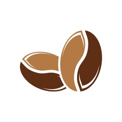 coffee bean icon vector illustration