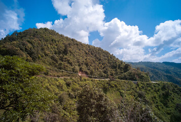 Phou Khoun Mountain, Viewpoint on the way to Luang Prabang from Vang Vieng, Laos