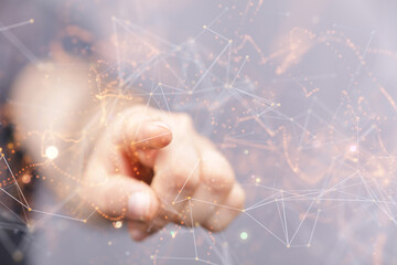  people network structure HR - Human resources management and recruitment