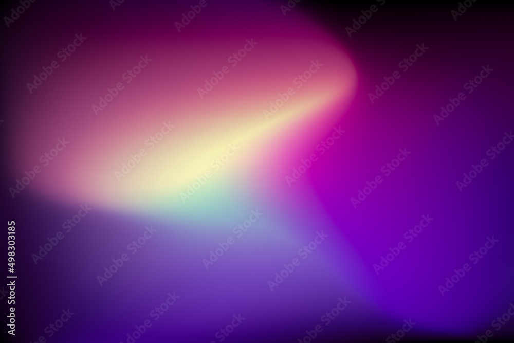 Aufkleber abstract colorful gradient blur purple violet light background with smooth curve motion isolated on 