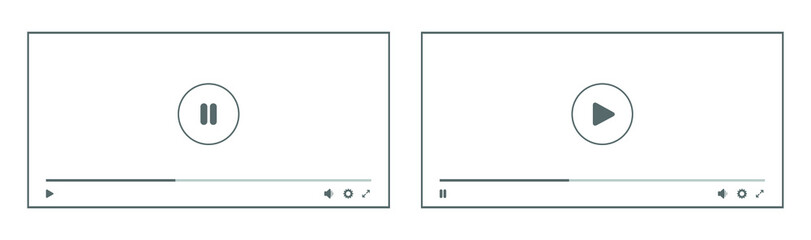 player  vector icon.	