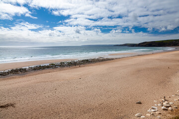 Praa Sands Beach Cornwall England UK