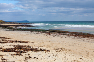 Towan Beach Roseland Cornwall England