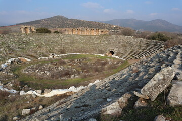 historical ancient site called afrodisias, Turkey	