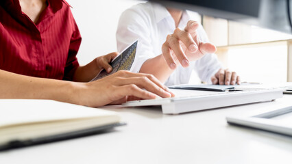 Programmer working in a software development and coding technologies. Website design. Technology concept.