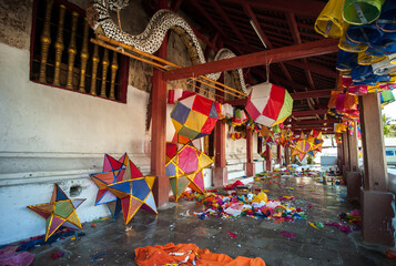 Wat Mai Suwannaphumaham, is a largest Buddhist temple in the city and was declared as world heritage site by Unesco