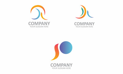 Creative-Set-of-AAP-Business-Letter-logo-design