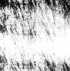 Rough black and white texture vector. Distressed overlay texture. Grunge background. Abstract textured effect. Vector Illustration. Black isolated on white background. EPS10