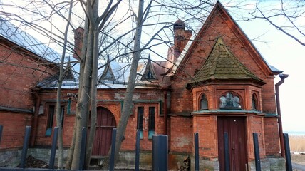 old wooden house