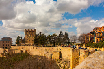 Alc&aacute;zar de Segovia, en Castilla y Le&oacute;n, Esspa&ntilde;a.