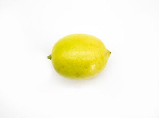 Lemon isolated on white background
