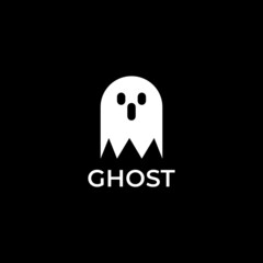 ghost mark letter y negative space logo
