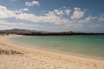 Playa de El Cotillo, Fuerteventura. Islas Canarias 