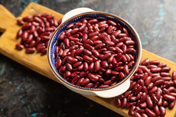 Raw red kidney beans