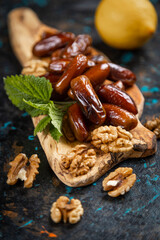 Fresh sweet dates fruit