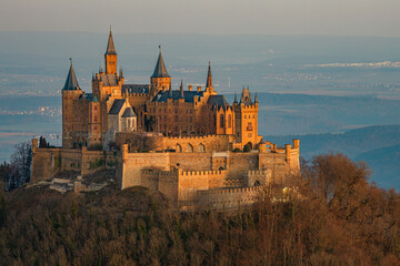 The Hohenzollern Castle in Germany