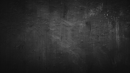 black dark grungy abstract texture cement concrete wall background 