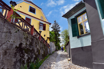medieval buildings at the fortress of sighisoara 22