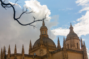 Catedral de Segovia, en Castilla y Le&oacute;n, Espa&ntilde;a.