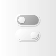 Black outline gradient buttons design