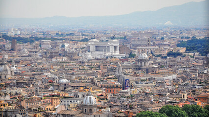 Vue aérienne de Rome, Italie.