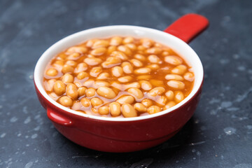 Baked beans, american staple food