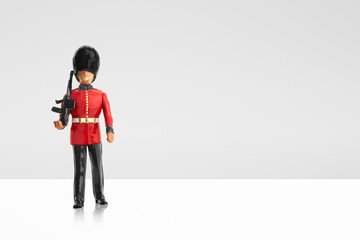 Queens guard model London concept