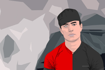 entre la ciudad y los grandes edificios