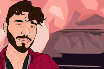 entre la ciudad y los grandes edificios