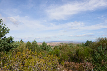 Slope of Mount Moncayo in Zaragoza, Spain