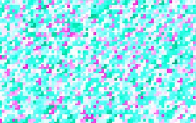 Light Green, Red vector template with rhombus.