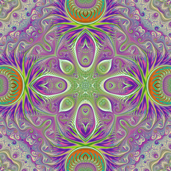 ornamental seamless element. pattern. Illustration abstract background. High quality illustration. Fractal.