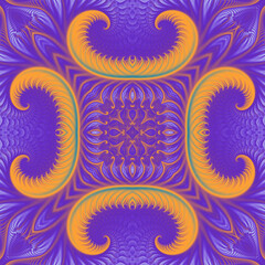 ornamental seamless element. pattern. Illustration abstract background. High quality illustration. Fractal.