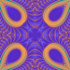 ornamental seamless element. pattern. Illustration abstract background. High quality illustration. Fractal.