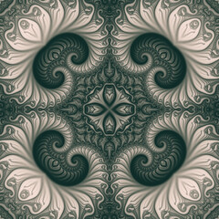 ornamental seamless element. pattern. Illustration abstract background. High quality illustration. Fractal.
