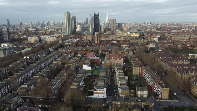 Kennington, Walworth and Elephant and Castle area, Lambeth, South London, England