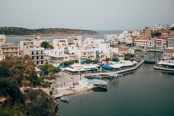Fototapeta na wymiar Agios Nikolaos, Crete, Greece