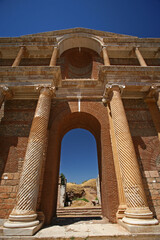 Fototapeta premium Ancient city of Sardes. Sardis, Manisa, Turkey