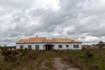 Fototapeta na wymiar Mystique of an Abandoned Portuguese Villa