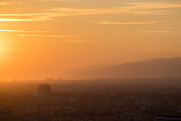 Fototapeta na wymiar Southern California Sunsets