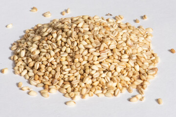 Wheat grains background